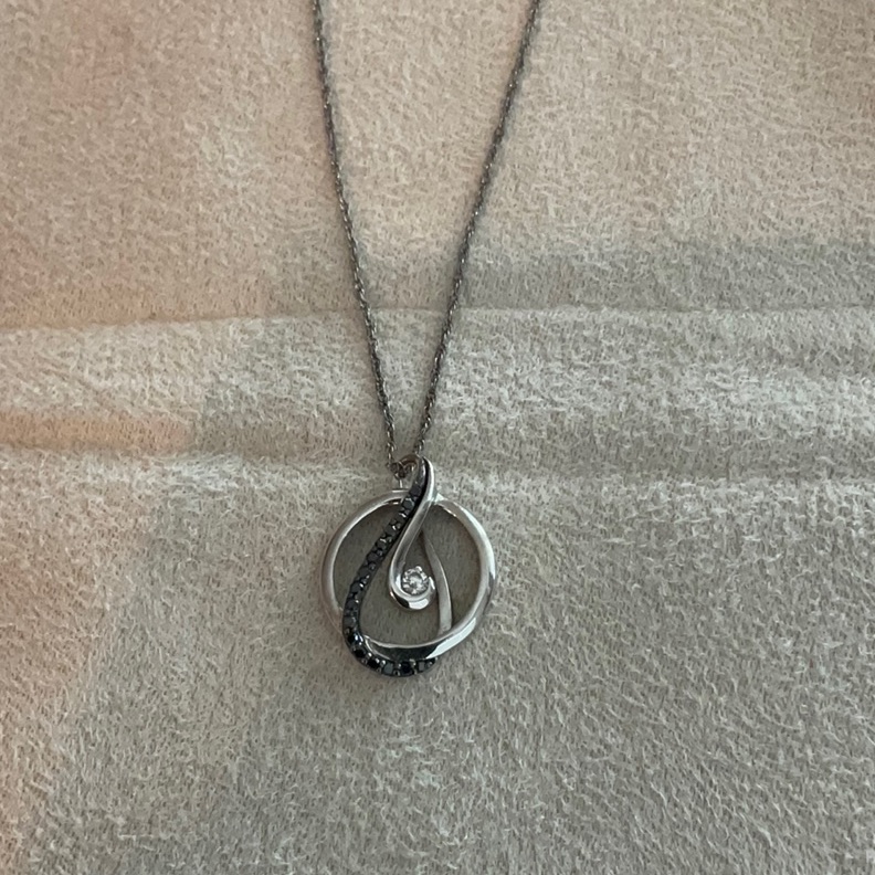 Black DiamondDiamond Necklace